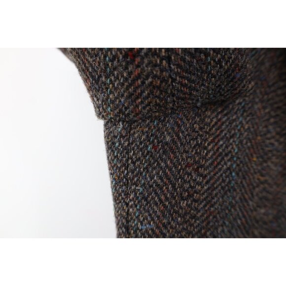 Vintage 60s Streetwear Mens 36R Rainbow Fleck Wool Tweed Suit Blazer Jacket USA - Picture 6 of 16